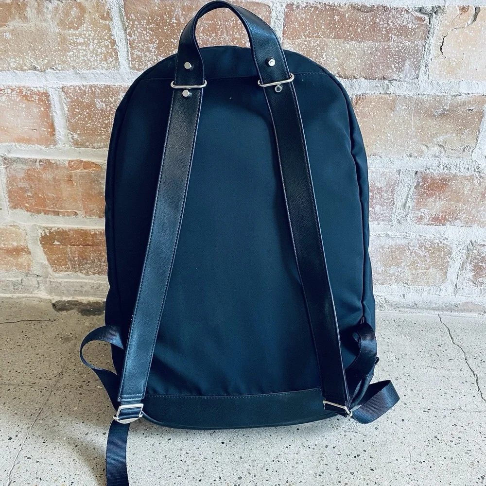 Haerfest x Mercedes Benz Limited Edition Black Nylon Leather Travel Backpack